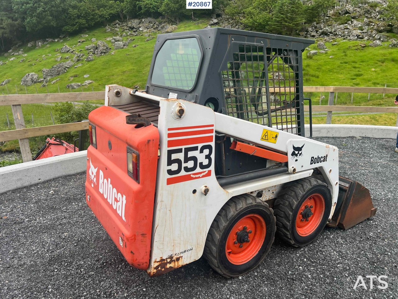 Bobcat 553 - Kompaktlaadur: pilt 5 Bobcat 553 - Kompaktlaadur: pilt 5