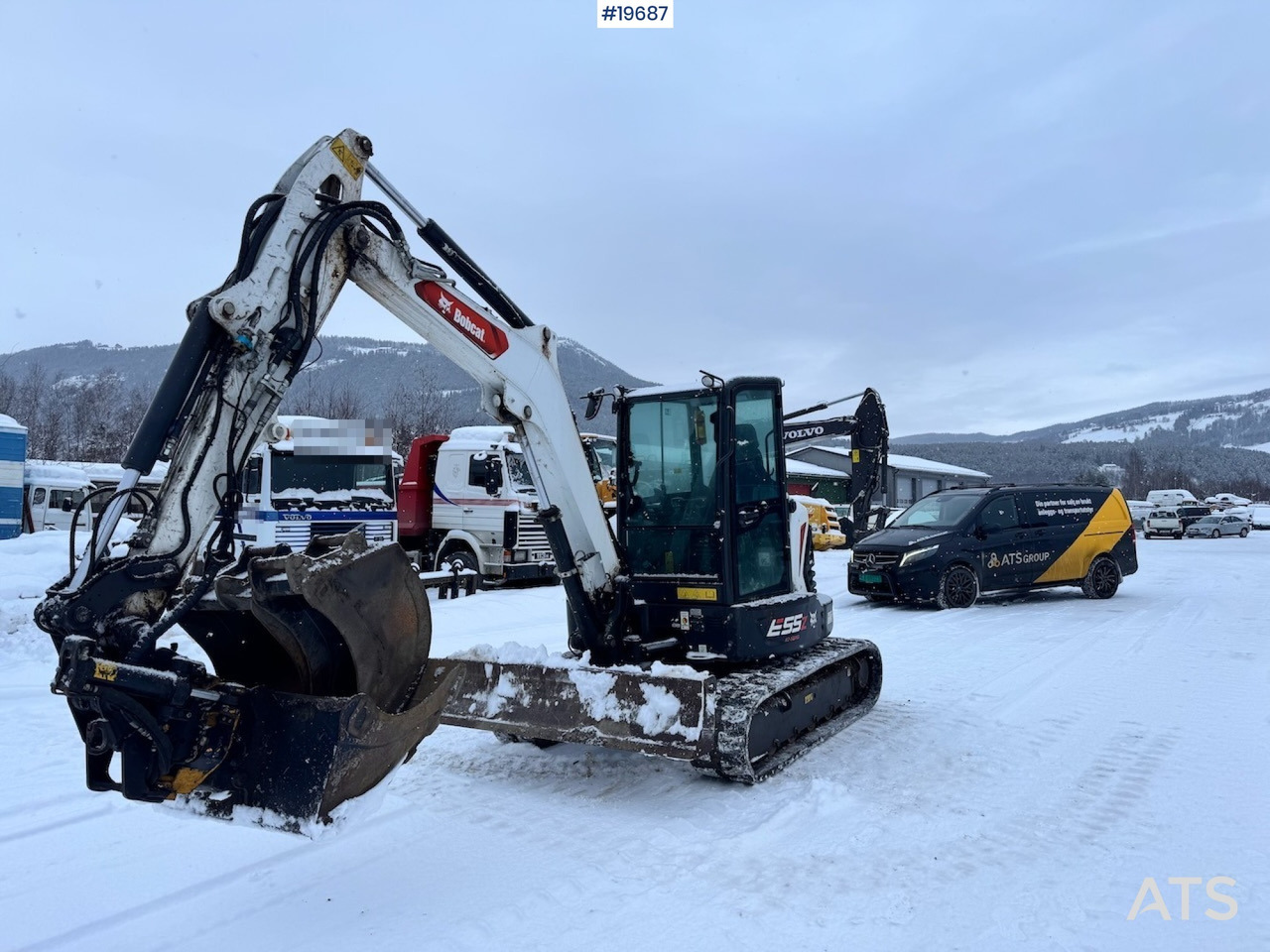Bobcat EZ55Z - Ekskavaator: pilt 1 Bobcat EZ55Z - Ekskavaator: pilt 1