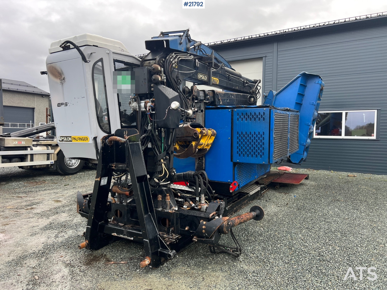 Bruks 806st Bio tre kverner m/ Epsilon palfinger m120l97 tømmerkrane - Puiduhakkurid: pilt 2 Bruks 806st Bio tre kverner m/ Epsilon palfinger m120l97 tømmerkrane - Puiduhakkurid: pilt 2