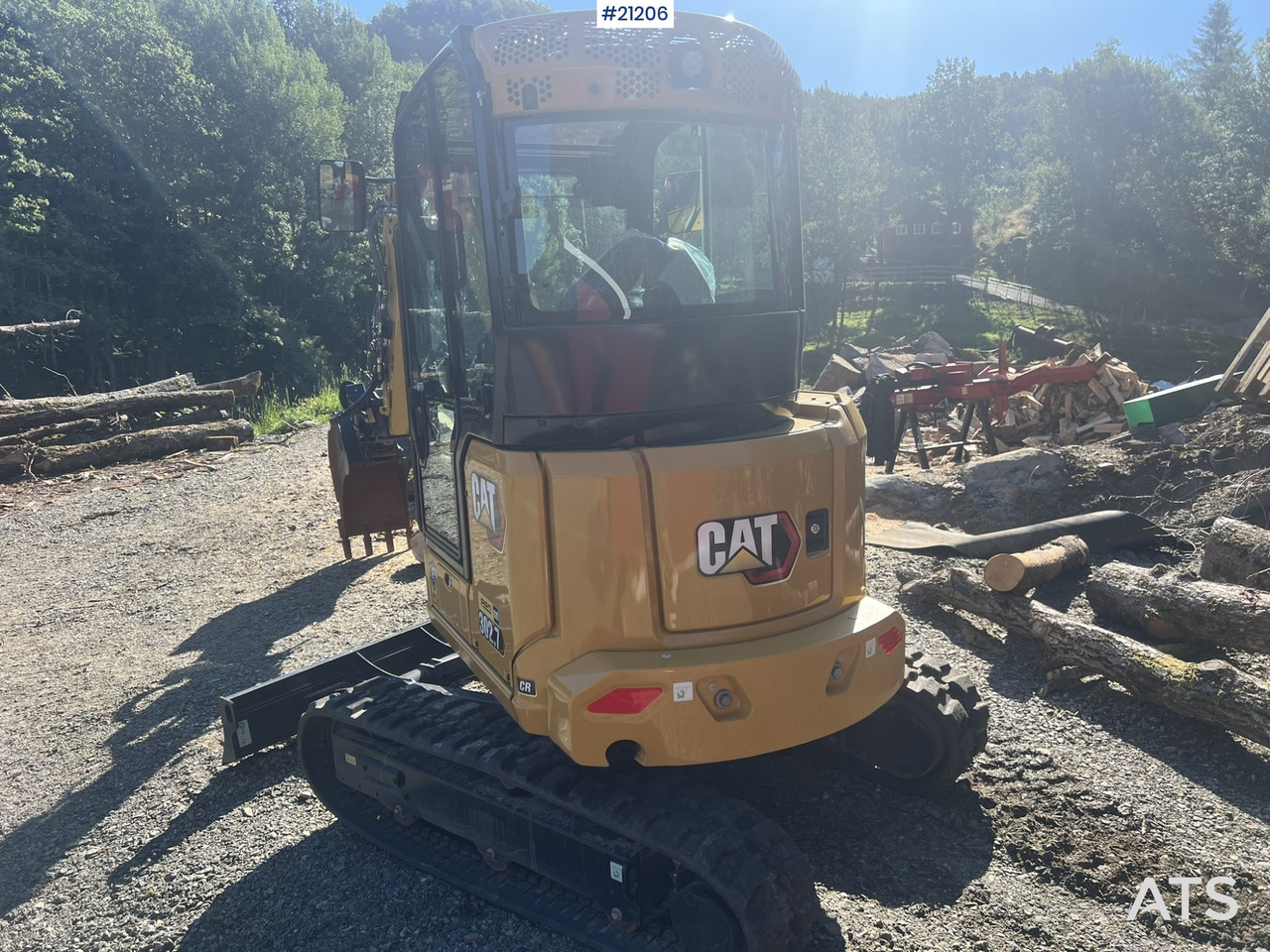 Caterpillar 302.7 CR - Miniekskavaator: pilt 3 Caterpillar 302.7 CR - Miniekskavaator: pilt 3