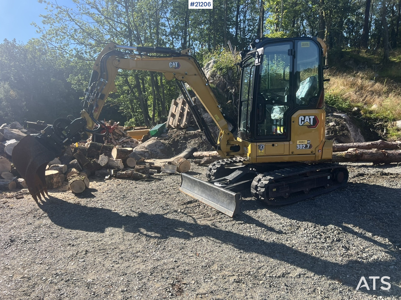 Caterpillar 302.7 CR - Miniekskavaator: pilt 5 Caterpillar 302.7 CR - Miniekskavaator: pilt 5