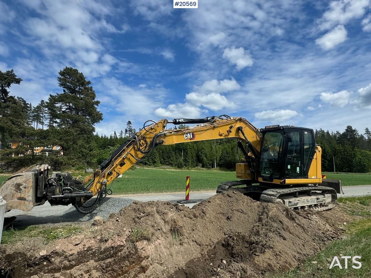 Caterpillar 315 Beltegraver m/ tilt og 2 skuffer - Ekskavaator: pilt 5 Caterpillar 315 Beltegraver m/ tilt og 2 skuffer - Ekskavaator: pilt 5