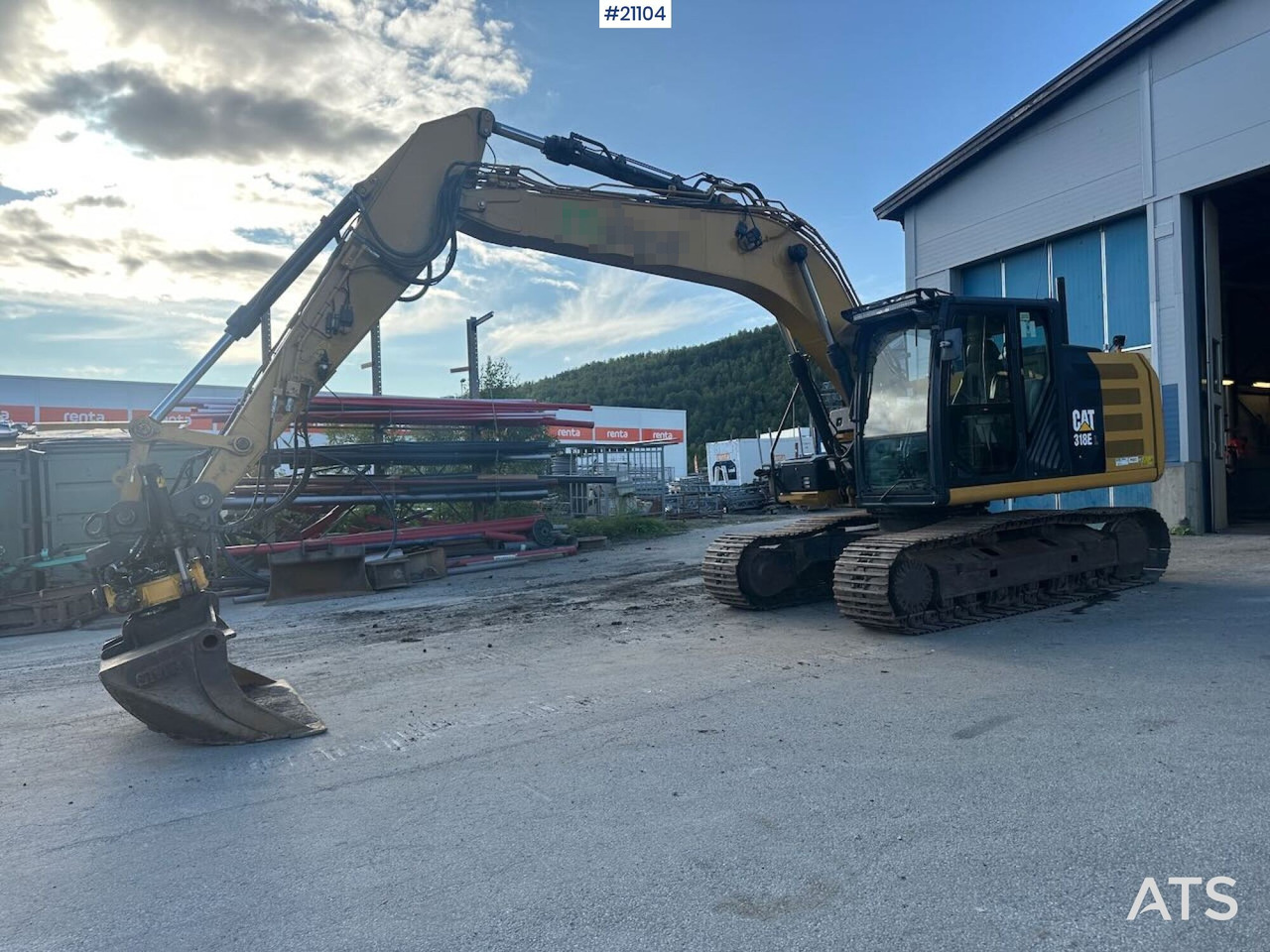 Caterpillar 318EL - Lintekskavaator: pilt 1 Caterpillar 318EL - Lintekskavaator: pilt 1