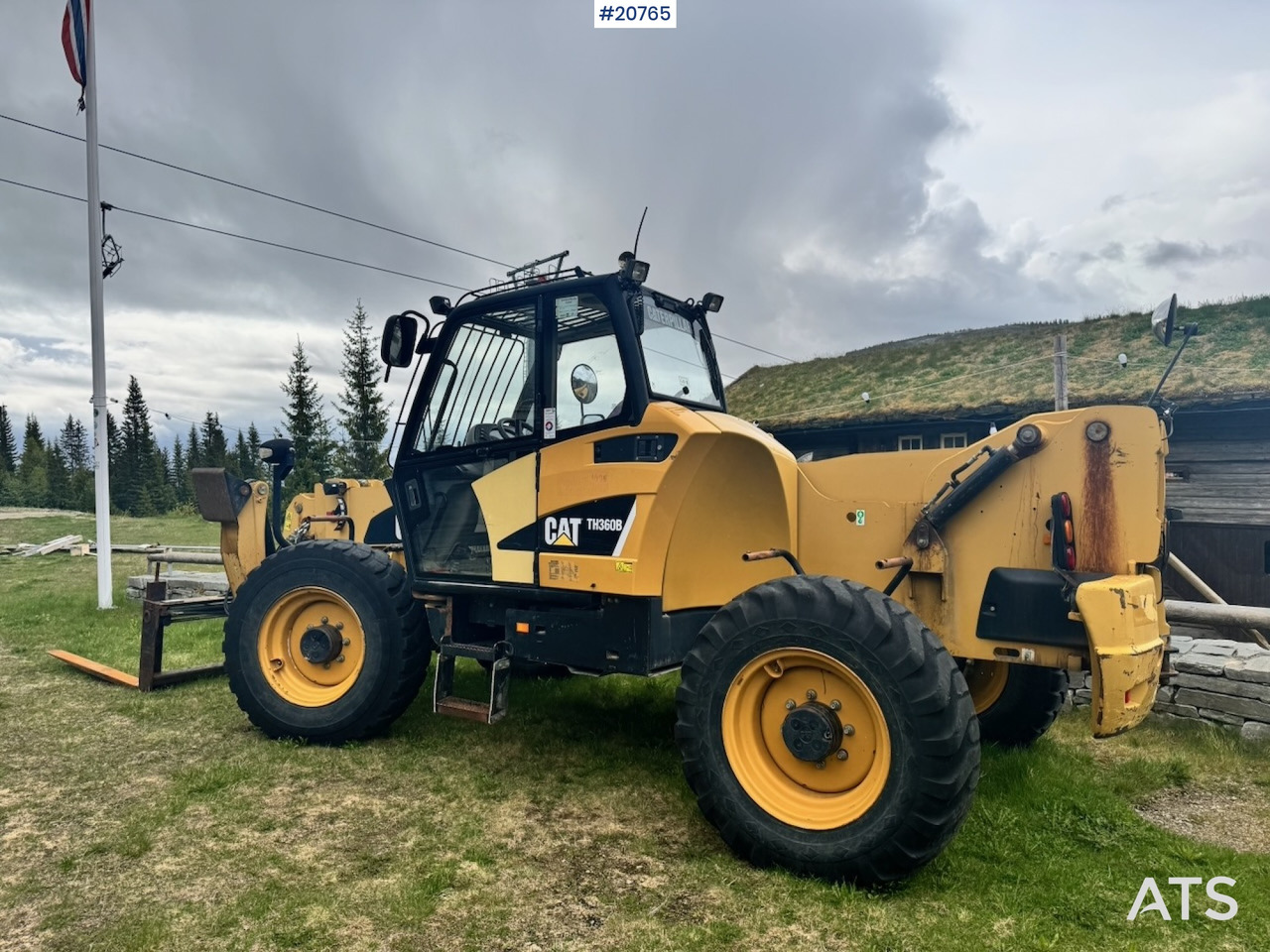 Caterpillar TH360B - Teleskooplaadur: pilt 3 Caterpillar TH360B - Teleskooplaadur: pilt 3