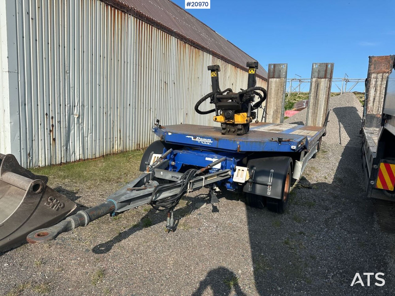 Damm Slephenger - Madal platvorm järelhaagis: pilt 2 Damm Slephenger - Madal platvorm järelhaagis: pilt 2