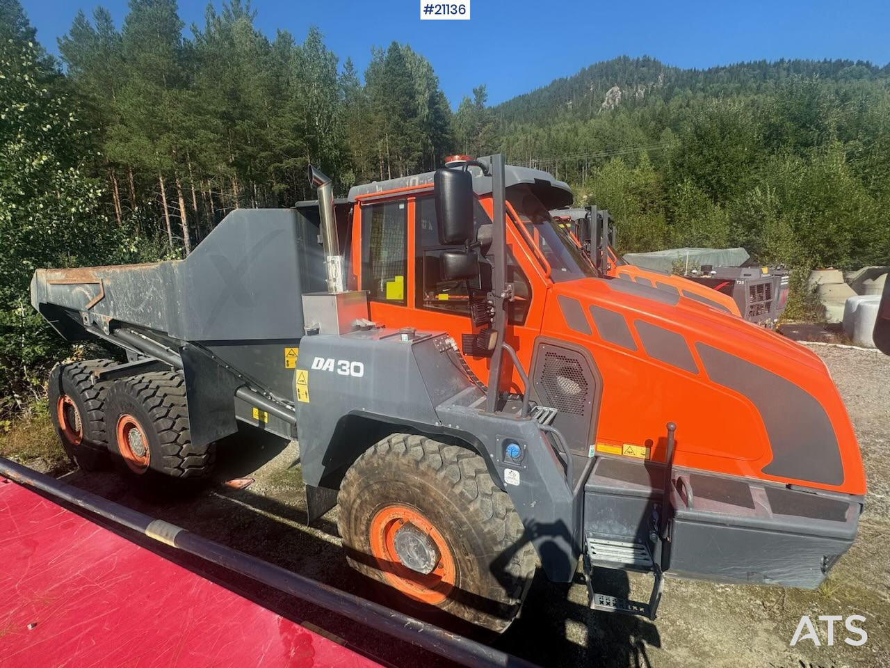 Doosan DA 30 Dumper - Liigendkallur: pilt 2 Doosan DA 30 Dumper - Liigendkallur: pilt 2