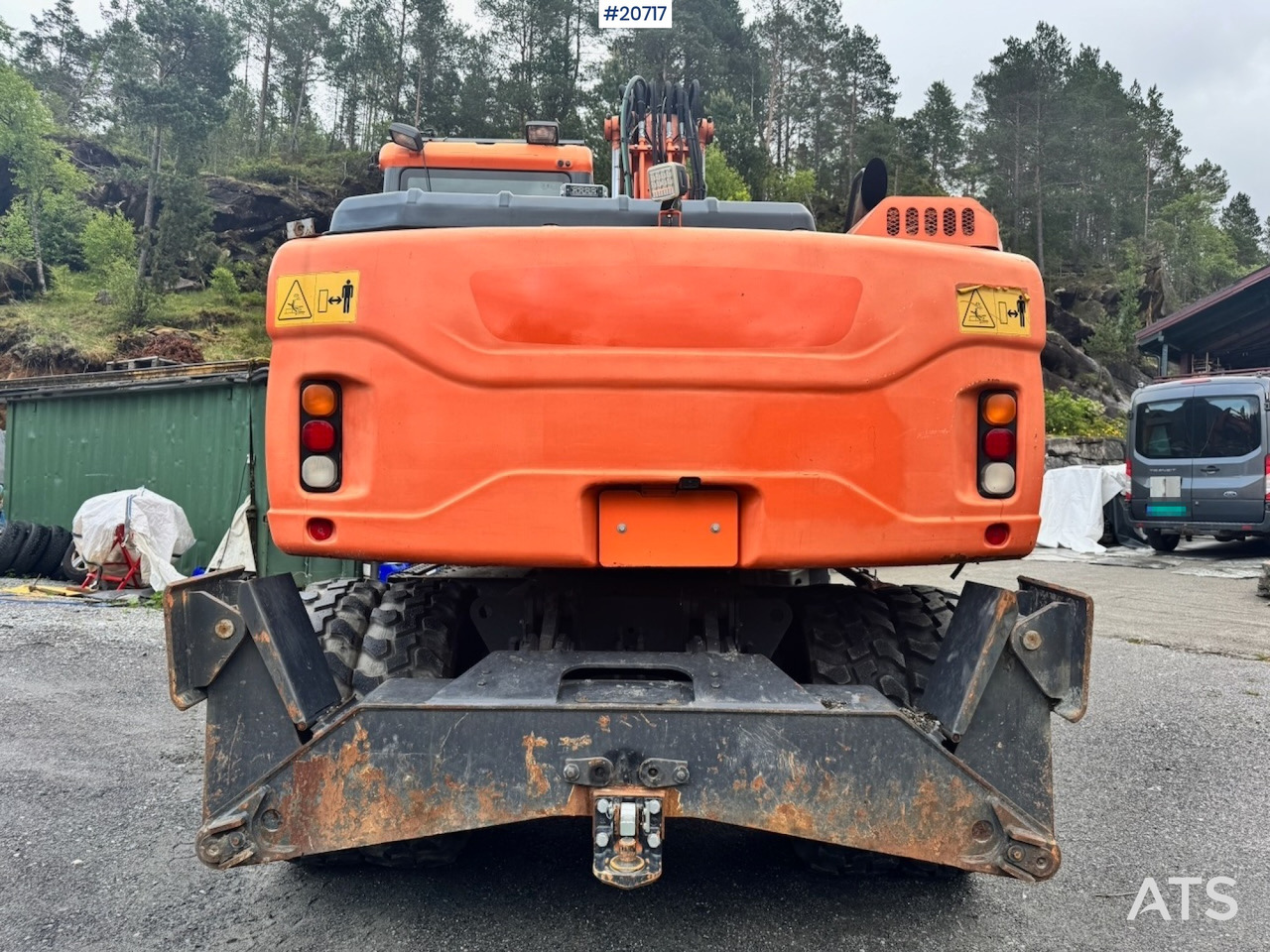Doosan DX140W-3 - Ekskavaator: pilt 4 Doosan DX140W-3 - Ekskavaator: pilt 4