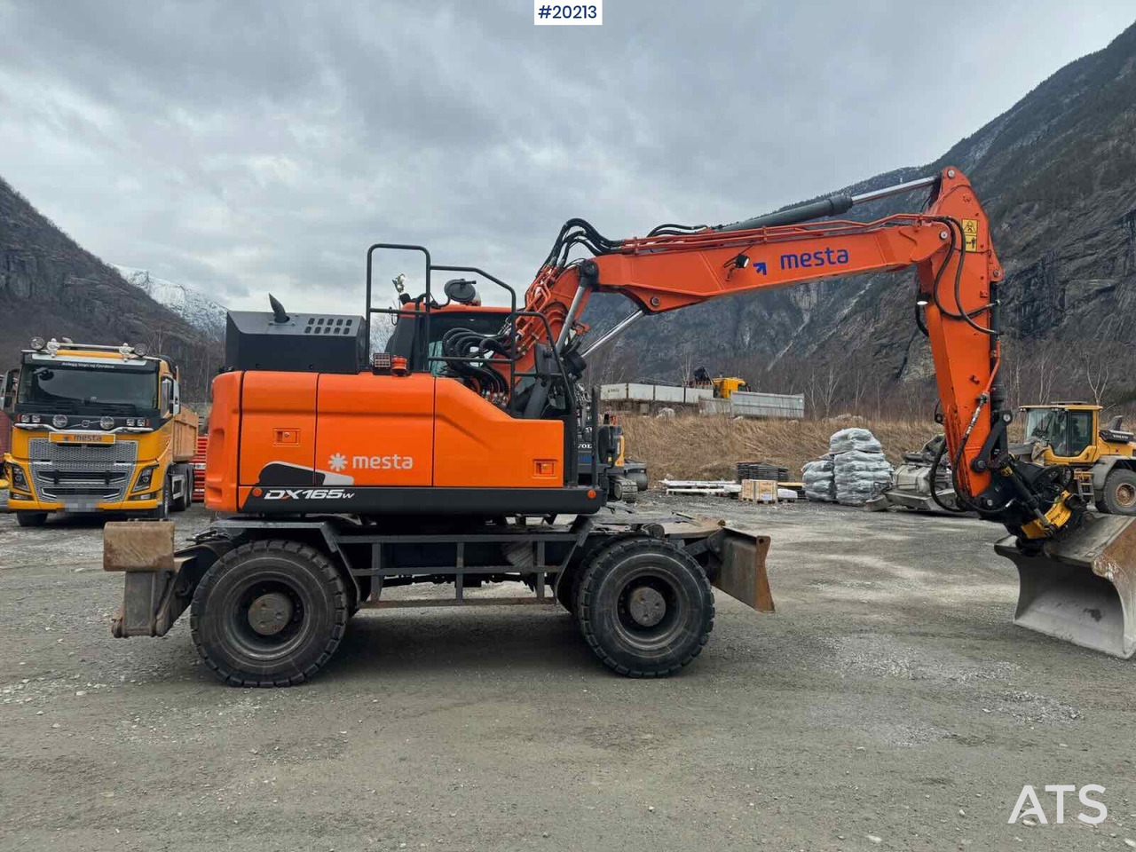 Doosan DX165W-5 - Rataslaadur: pilt 3 Doosan DX165W-5 - Rataslaadur: pilt 3