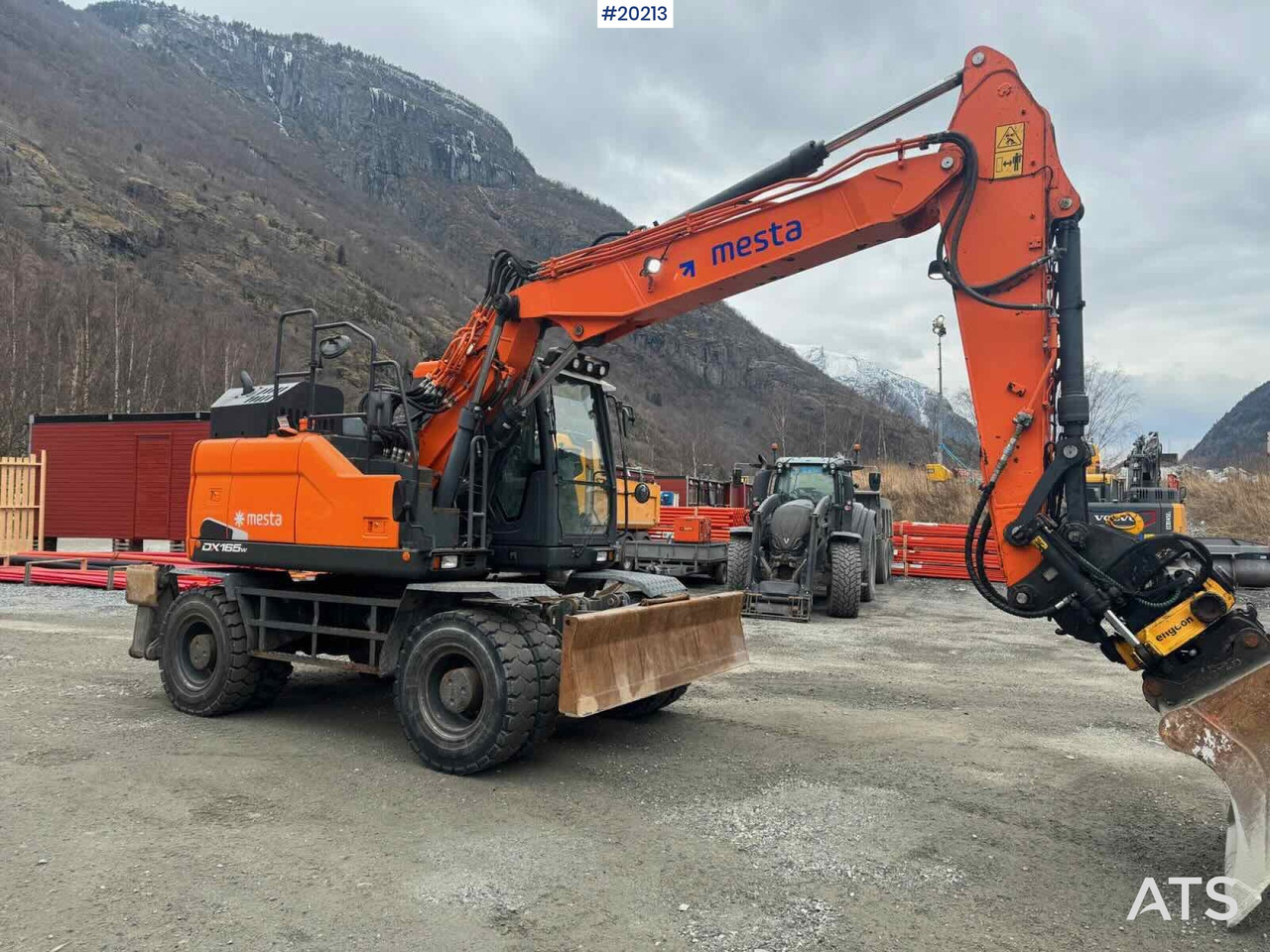 Doosan DX165W-5 - Rataslaadur: pilt 2 Doosan DX165W-5 - Rataslaadur: pilt 2