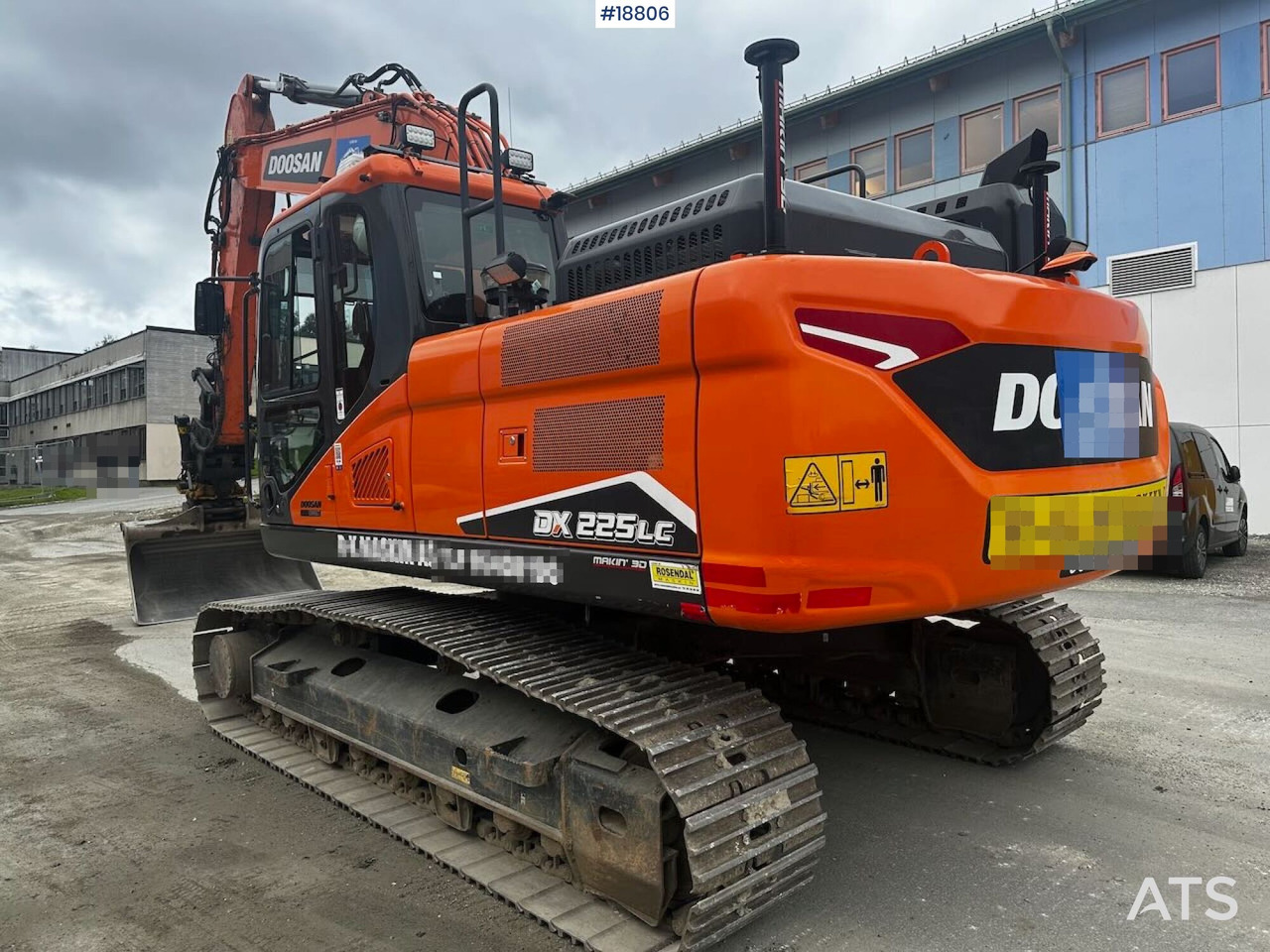 Ekskavaator Doosan DX225LC: pilt 8