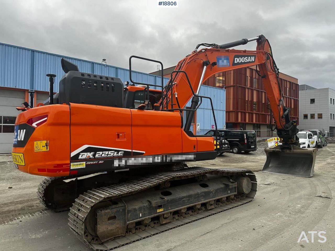 Ekskavaator Doosan DX225LC: pilt 6