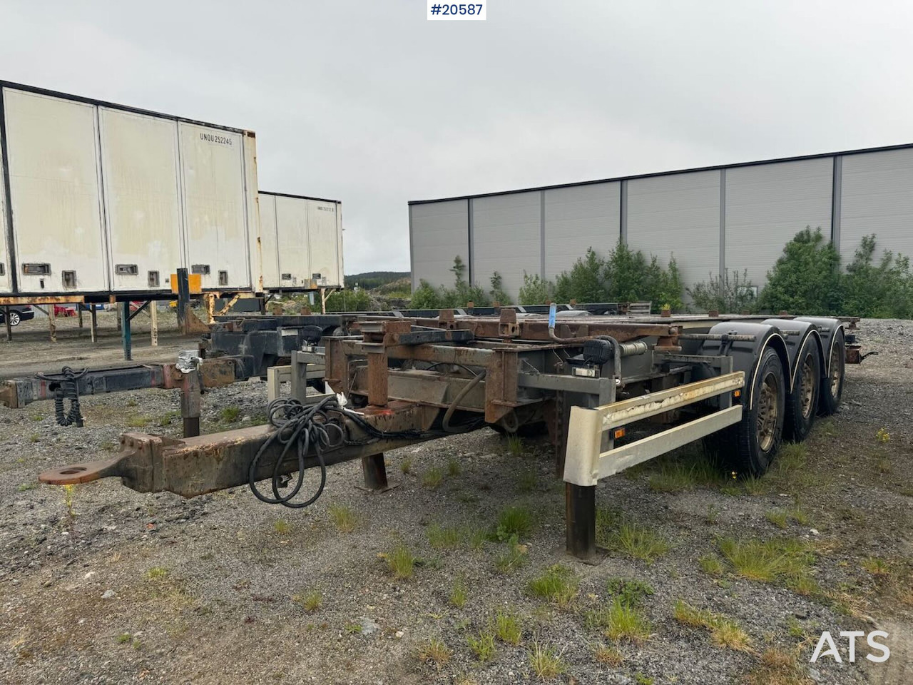 F.A.G containerkjerre - Konteinerveduk/ Tõstuk järelhaagis: pilt 1 F.A.G containerkjerre - Konteinerveduk/ Tõstuk järelhaagis: pilt 1