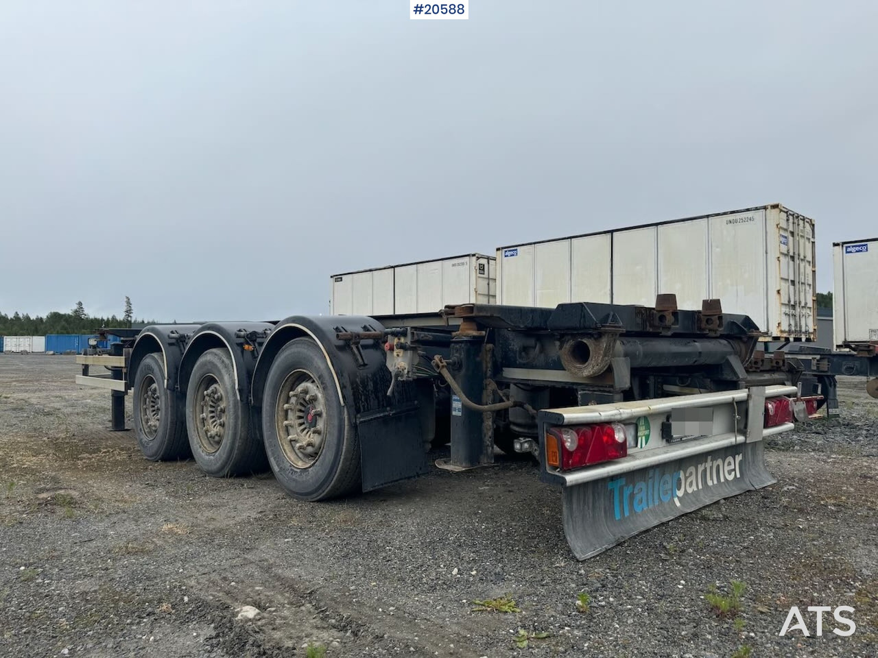 F.A.G containerkjerre - Konteinerveduk/ Tõstuk järelhaagis: pilt 3 F.A.G containerkjerre - Konteinerveduk/ Tõstuk järelhaagis: pilt 3