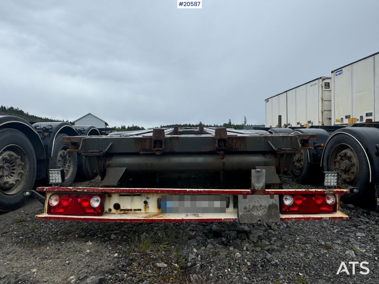 F.A.G containerkjerre - Konteinerveduk/ Tõstuk järelhaagis: pilt 5 F.A.G containerkjerre - Konteinerveduk/ Tõstuk järelhaagis: pilt 5