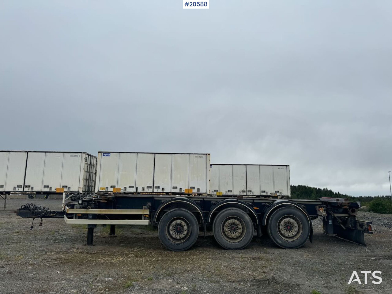 F.A.G containerkjerre - Konteinerveduk/ Tõstuk järelhaagis: pilt 2 F.A.G containerkjerre - Konteinerveduk/ Tõstuk järelhaagis: pilt 2
