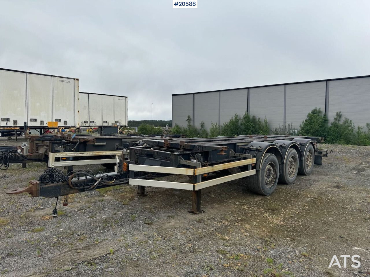 F.A.G containerkjerre - Konteinerveduk/ Tõstuk järelhaagis: pilt 1 F.A.G containerkjerre - Konteinerveduk/ Tõstuk järelhaagis: pilt 1