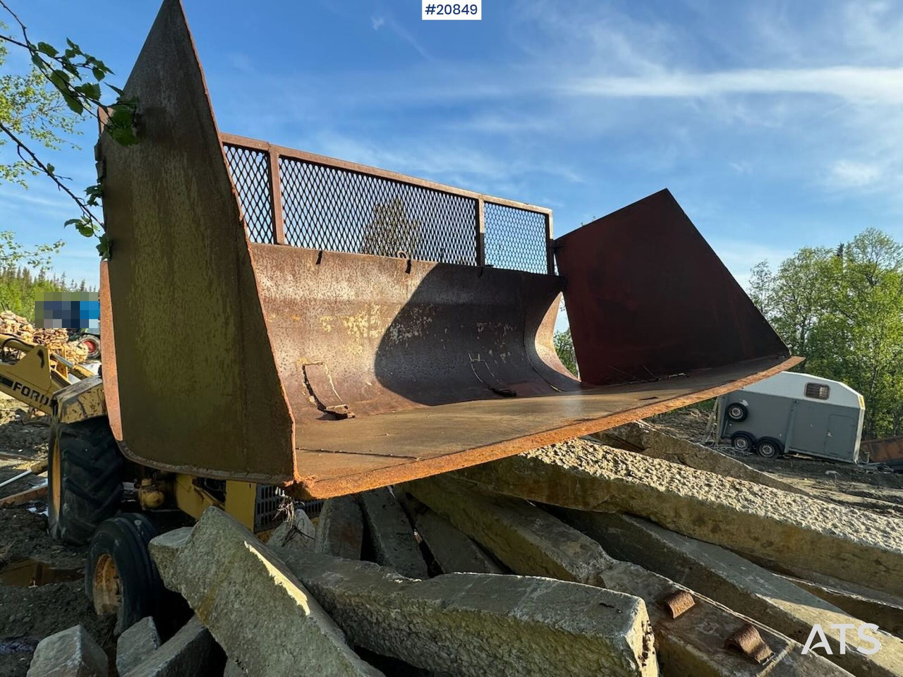 Ekskavaator-laadur Ford 555: pilt 15