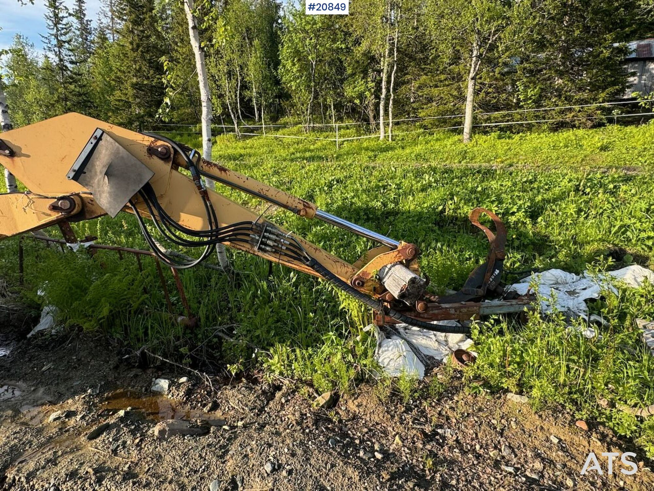 Ekskavaator-laadur Ford 555: pilt 8