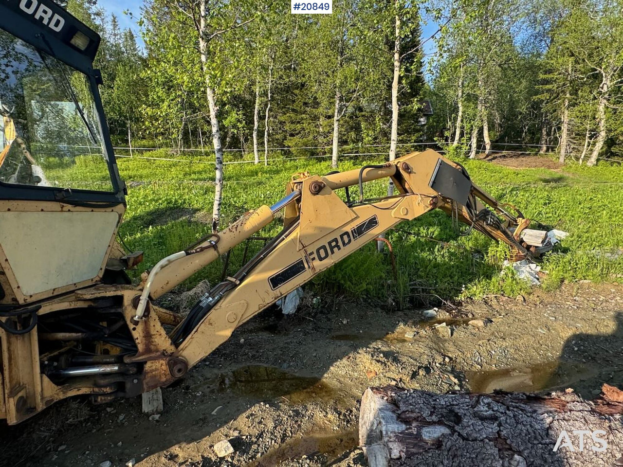 Ekskavaator-laadur Ford 555: pilt 7
