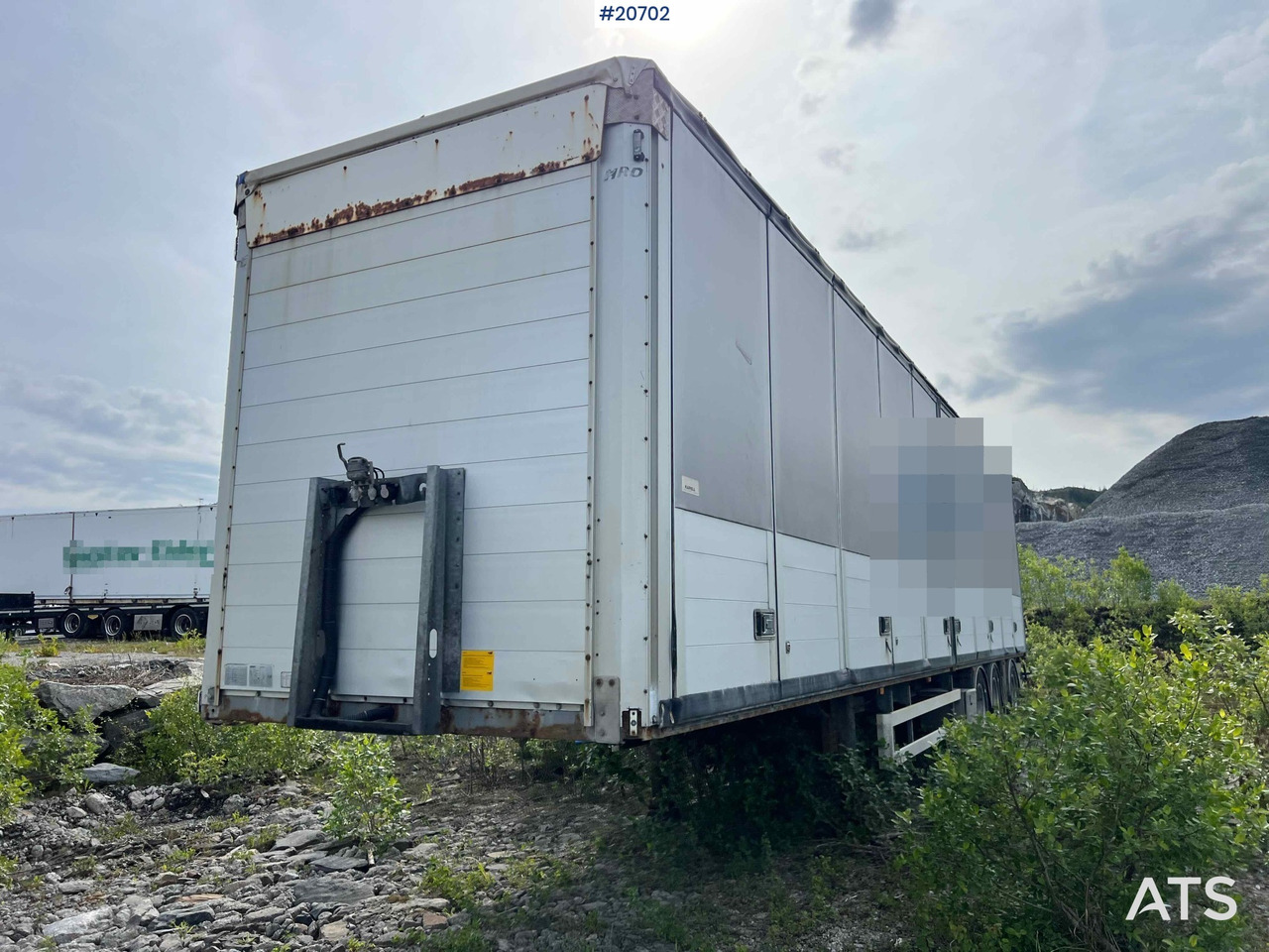 HRD 3 akslet kapelltralle rep.objekt m/ full sideåpning - Furgoonpoolhaagis: pilt 4 HRD 3 akslet kapelltralle rep.objekt m/ full sideåpning - Furgoonpoolhaagis: pilt 4