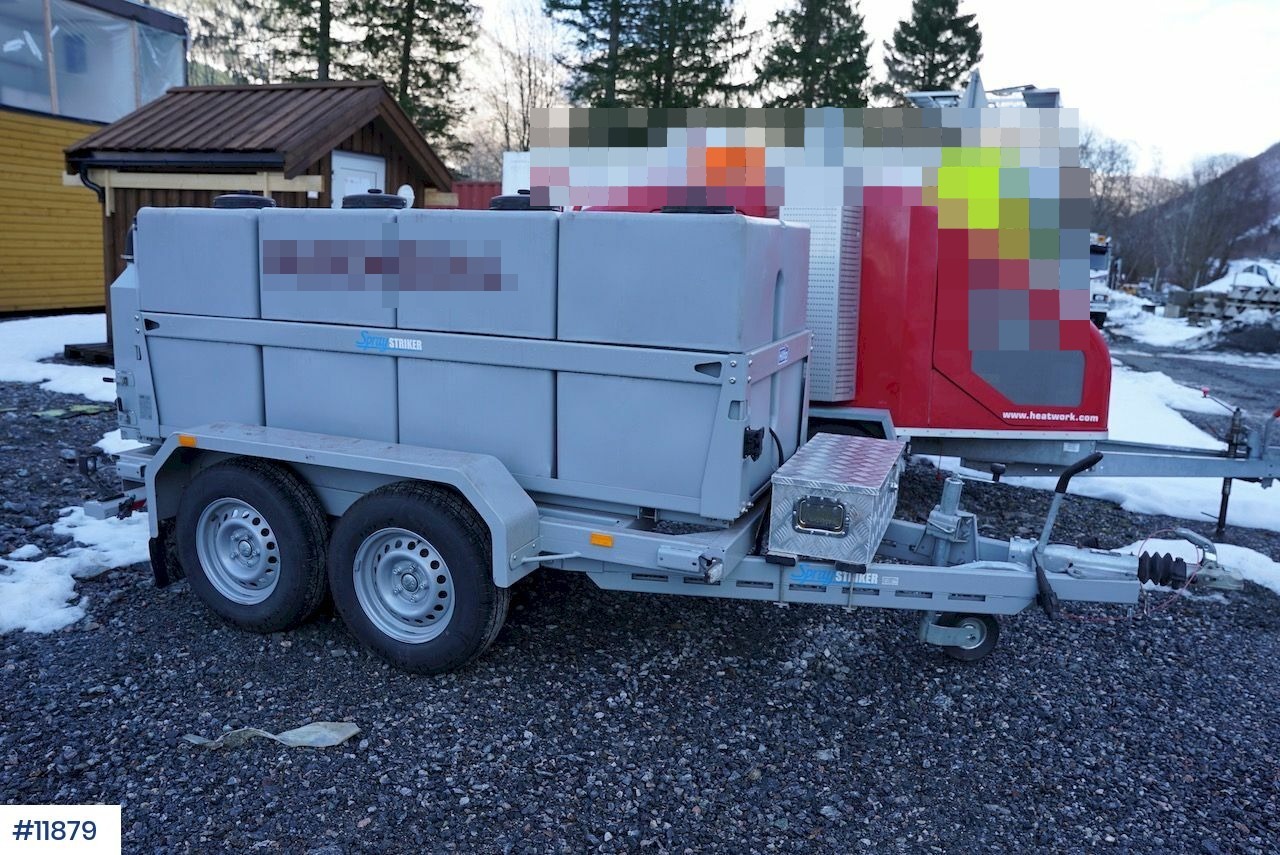 Respo boggihenger med Hilltip Spray striker vannvogn - Haagis: pilt 2 Respo boggihenger med Hilltip Spray striker vannvogn - Haagis: pilt 2