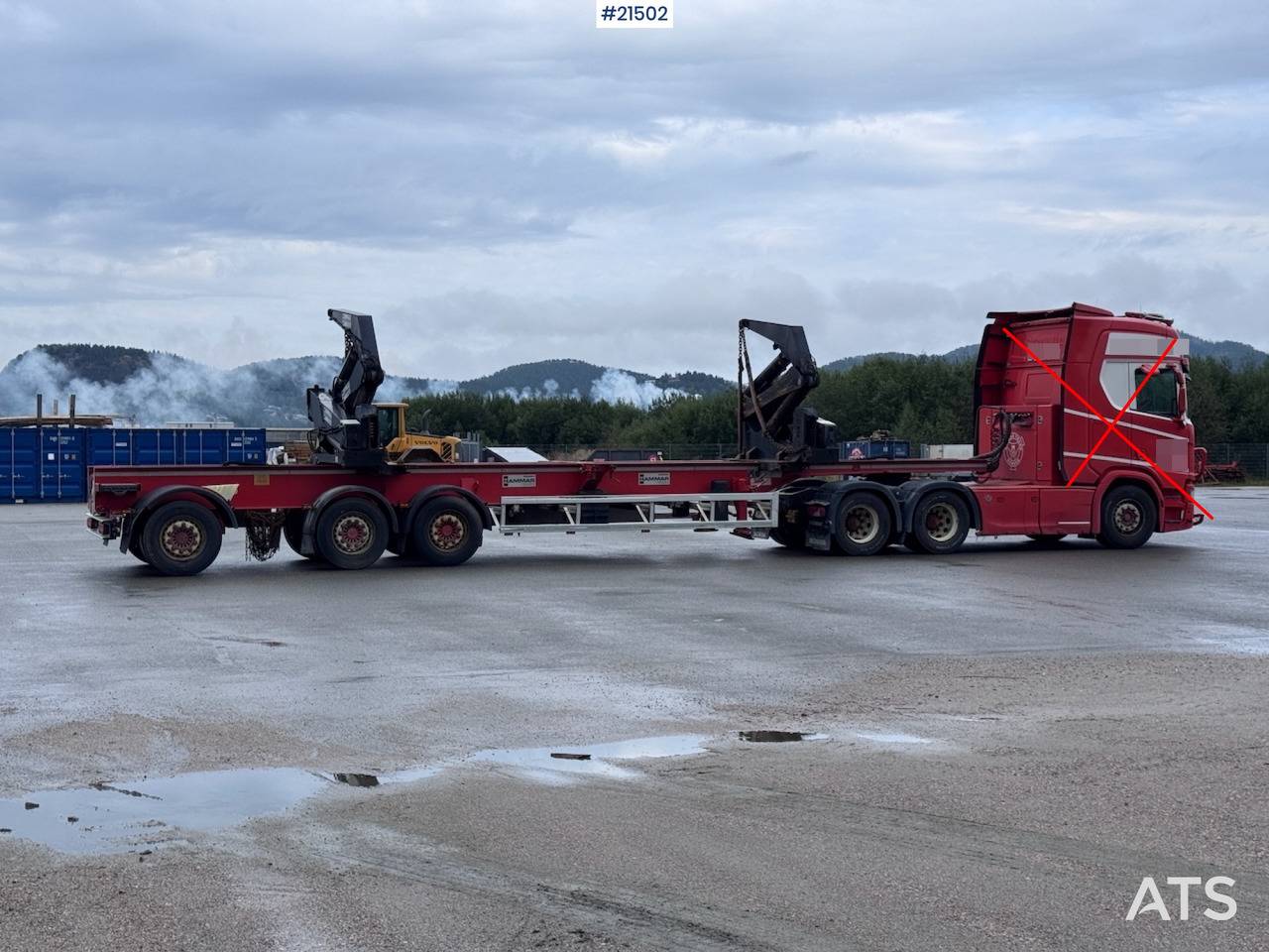 Hammar 195 S Sidelaster - Šassii poolhaagis: pilt 1 Hammar 195 S Sidelaster - Šassii poolhaagis: pilt 1