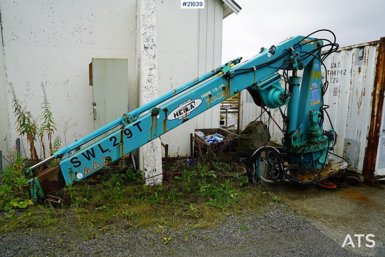 Heila Heila HMR12-1S kran med vinsj (stått på båt) - Kraana-manipulaator: pilt 2 Heila Heila HMR12-1S kran med vinsj (stått på båt) - Kraana-manipulaator: pilt 2