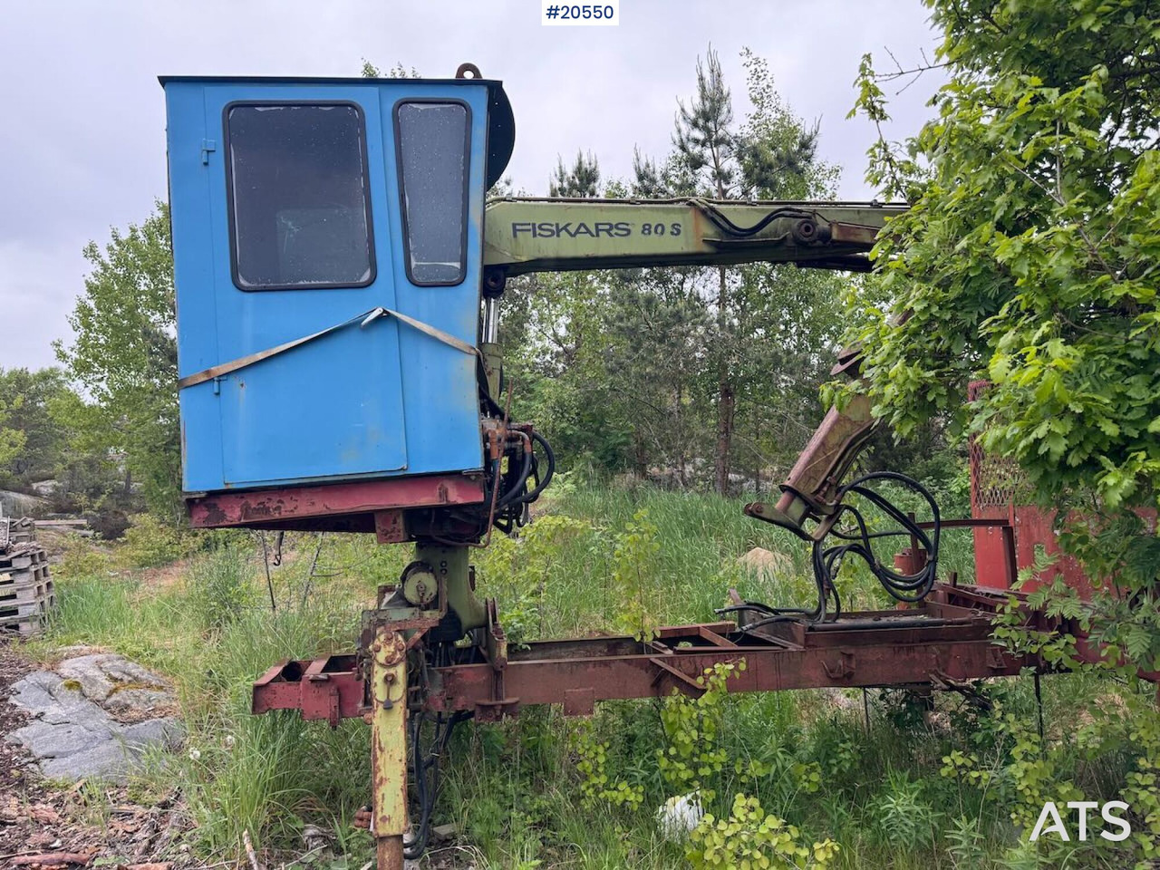 Hiab Fiskars 80S - Kraana-manipulaator - Ehitusmasinad: pilt 2 Hiab Fiskars 80S - Kraana-manipulaator - Ehitusmasinad: pilt 2