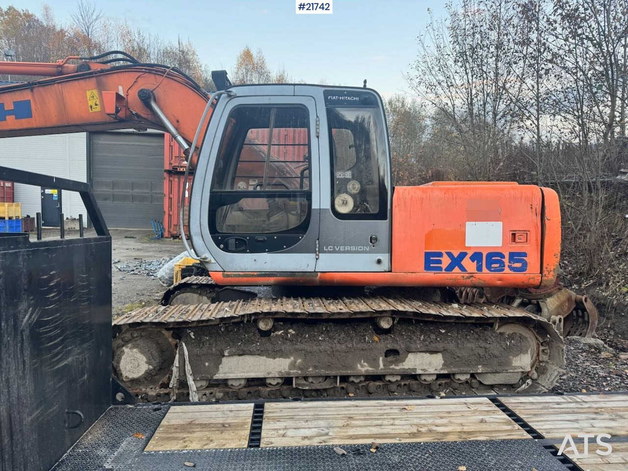 Hitachi EX165 - Lintekskavaator: pilt 5 Hitachi EX165 - Lintekskavaator: pilt 5