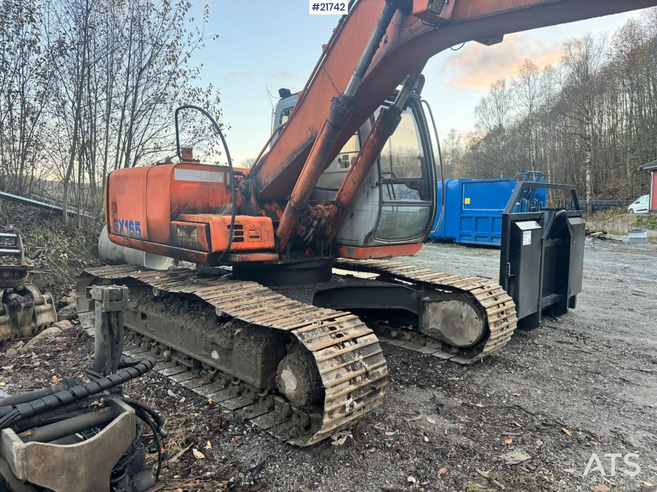 Hitachi EX165 - Lintekskavaator: pilt 3 Hitachi EX165 - Lintekskavaator: pilt 3