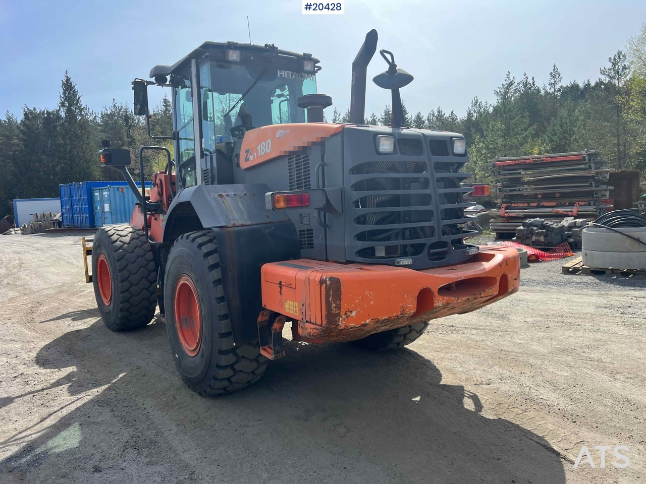 Hitachi ZW 180 - Rataslaadur: pilt 2 Hitachi ZW 180 - Rataslaadur: pilt 2