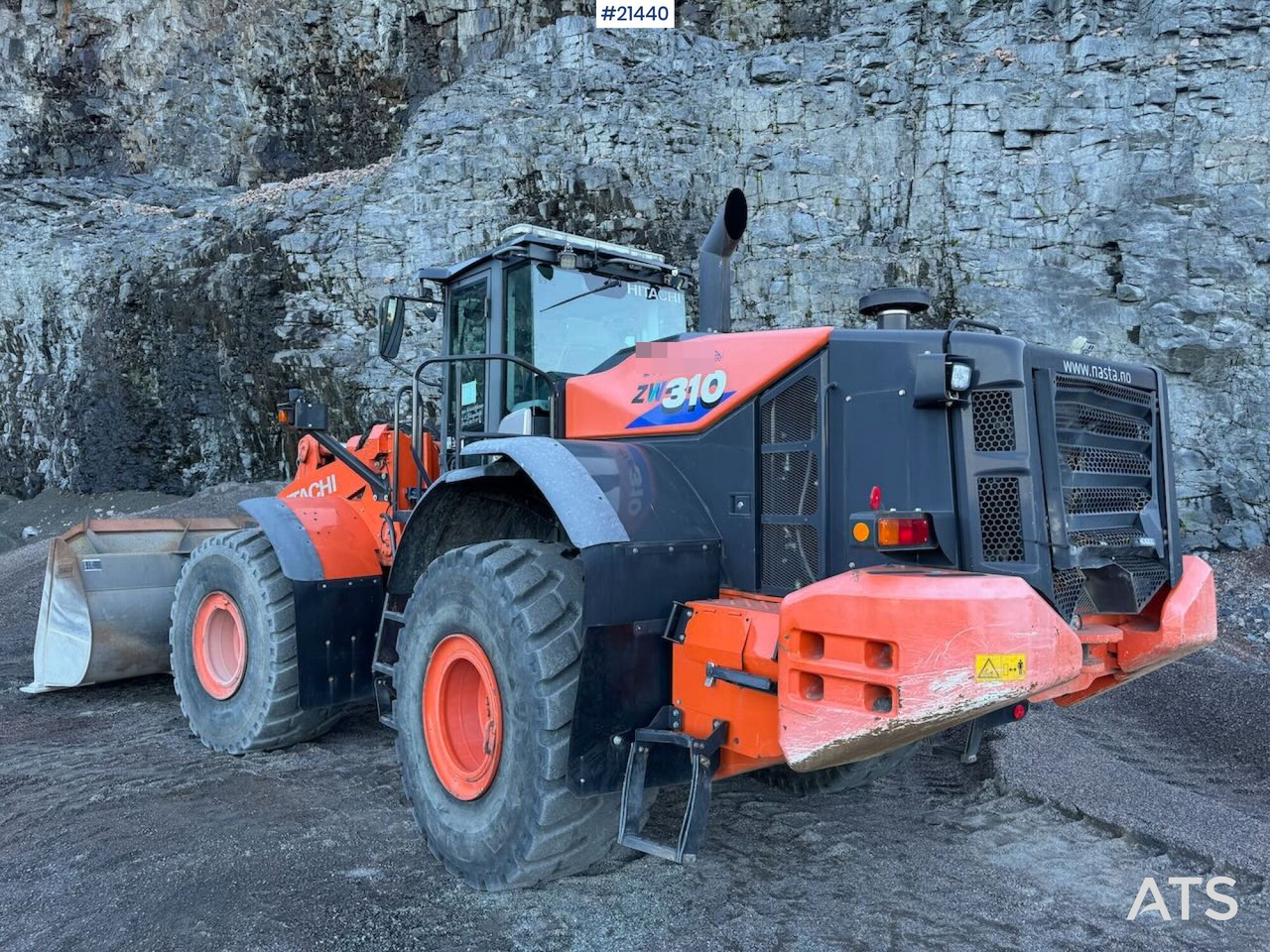 Hitachi ZW310 - Rataslaadur: pilt 3 Hitachi ZW310 - Rataslaadur: pilt 3
