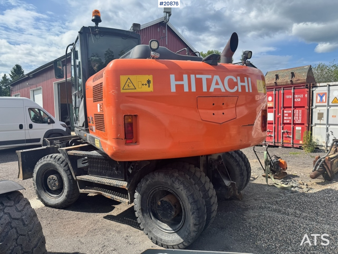 Hitachi ZX140W-5B - Ratastel ekskavaator: pilt 5 Hitachi ZX140W-5B - Ratastel ekskavaator: pilt 5