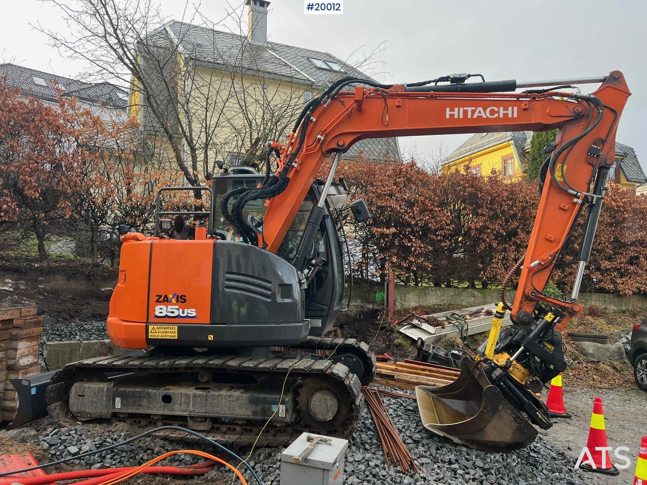 Hitachi ZX85 US-6 - Ekskavaator: pilt 3 Hitachi ZX85 US-6 - Ekskavaator: pilt 3