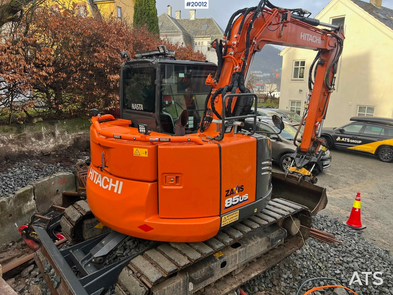 Hitachi ZX85 US-6 - Ekskavaator: pilt 4 Hitachi ZX85 US-6 - Ekskavaator: pilt 4