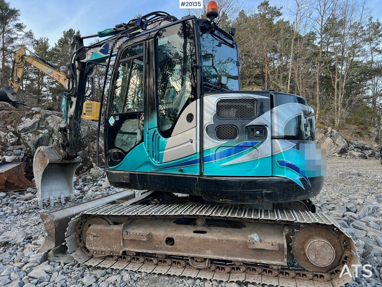 Hitachi ZX85US-6 - Ekskavaator: pilt 5 Hitachi ZX85US-6 - Ekskavaator: pilt 5