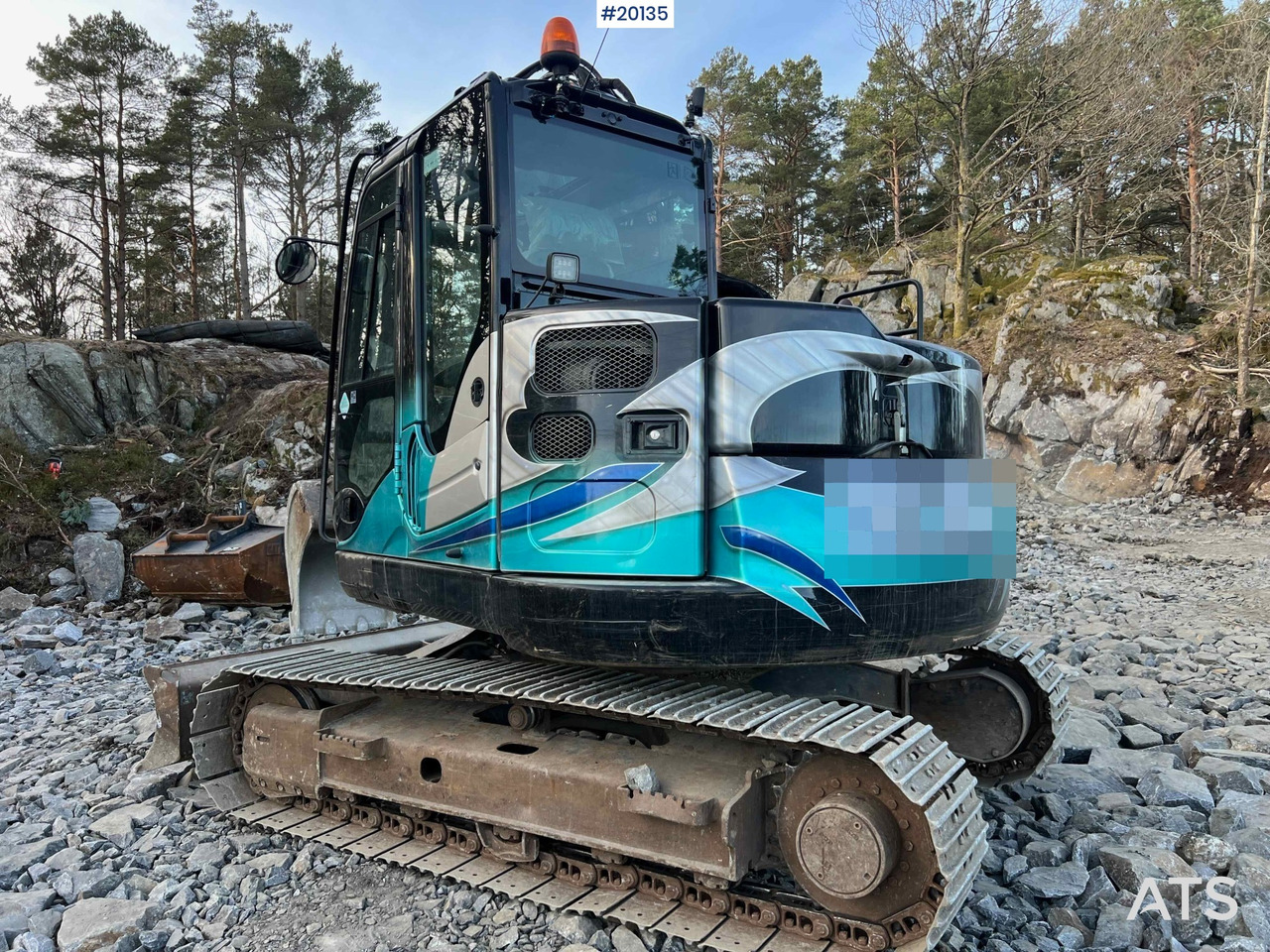 Hitachi ZX85US-6 - Ekskavaator: pilt 4 Hitachi ZX85US-6 - Ekskavaator: pilt 4