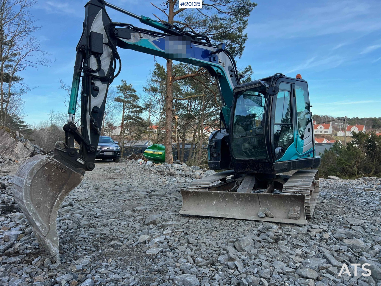 Hitachi ZX85US-6 - Ekskavaator: pilt 3 Hitachi ZX85US-6 - Ekskavaator: pilt 3