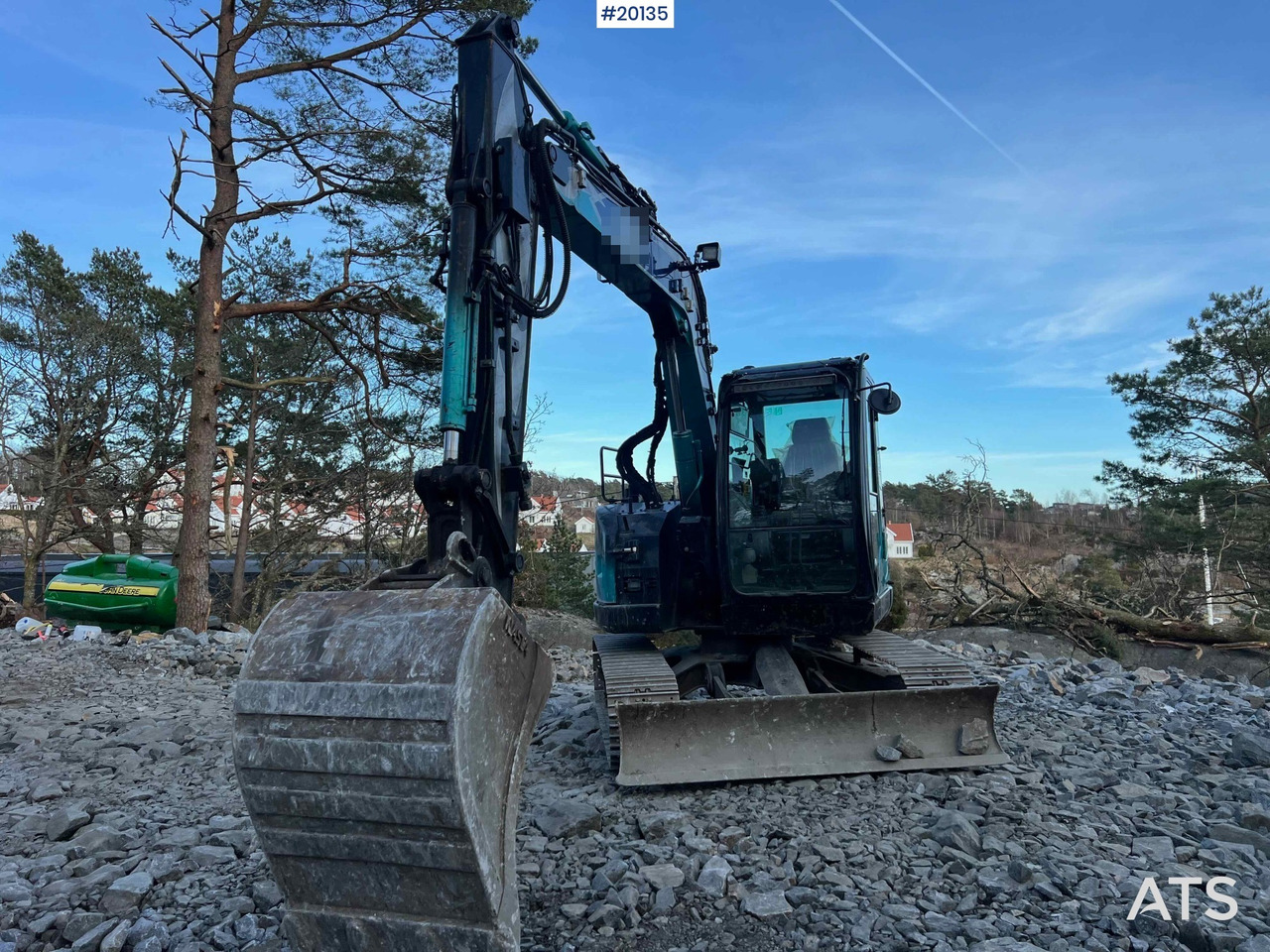 Hitachi zx85us-6 gravemaskin m/ graveskuffe, hydraulisk pusseskuffe, klype - Ekskavaator: pilt 2 Hitachi zx85us-6 gravemaskin m/ graveskuffe, hydraulisk pusseskuffe, klype - Ekskavaator: pilt 2