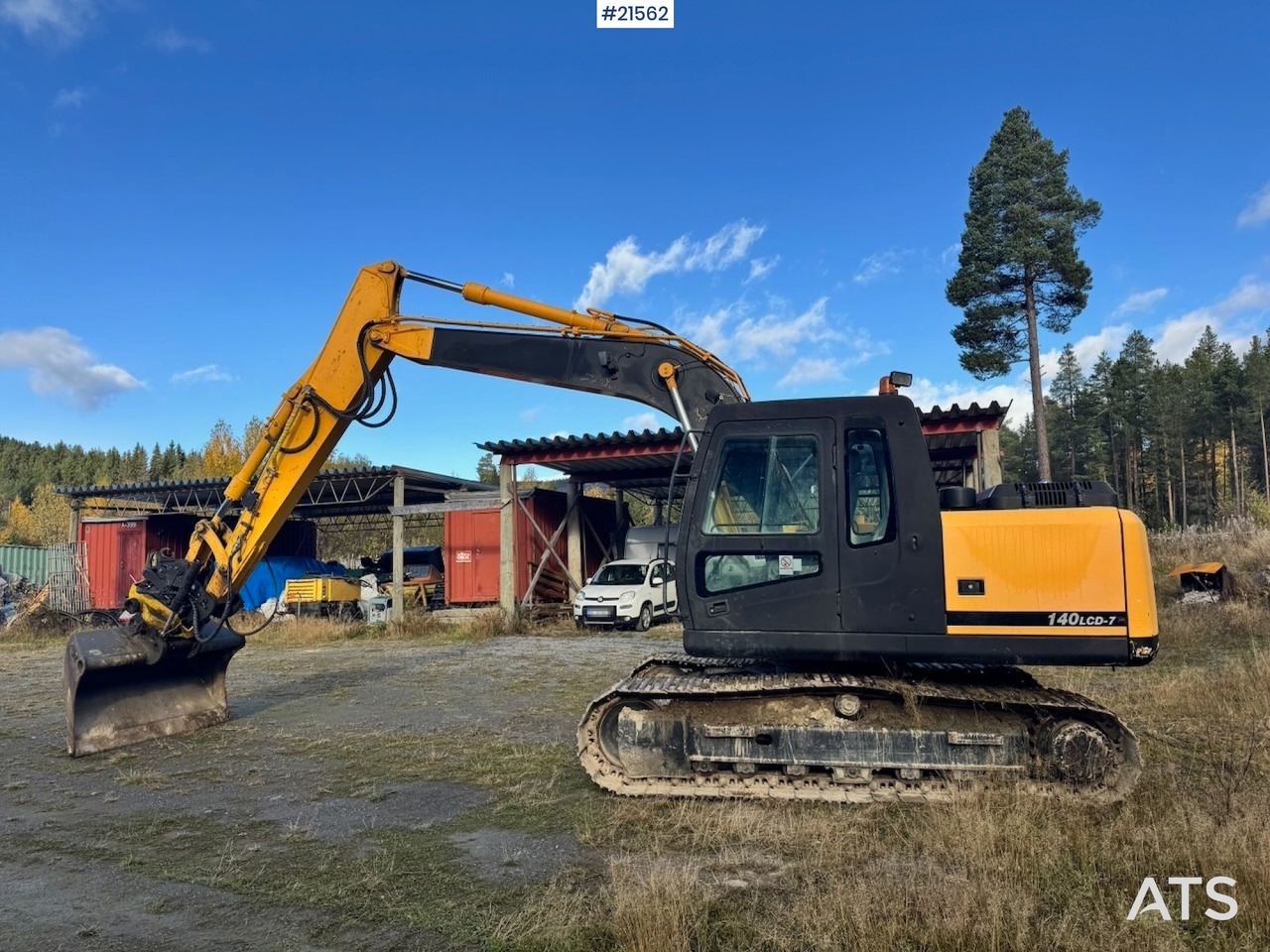 Hyundai 140LC-7 Beltegraver - Lintekskavaator: pilt 3 Hyundai 140LC-7 Beltegraver - Lintekskavaator: pilt 3