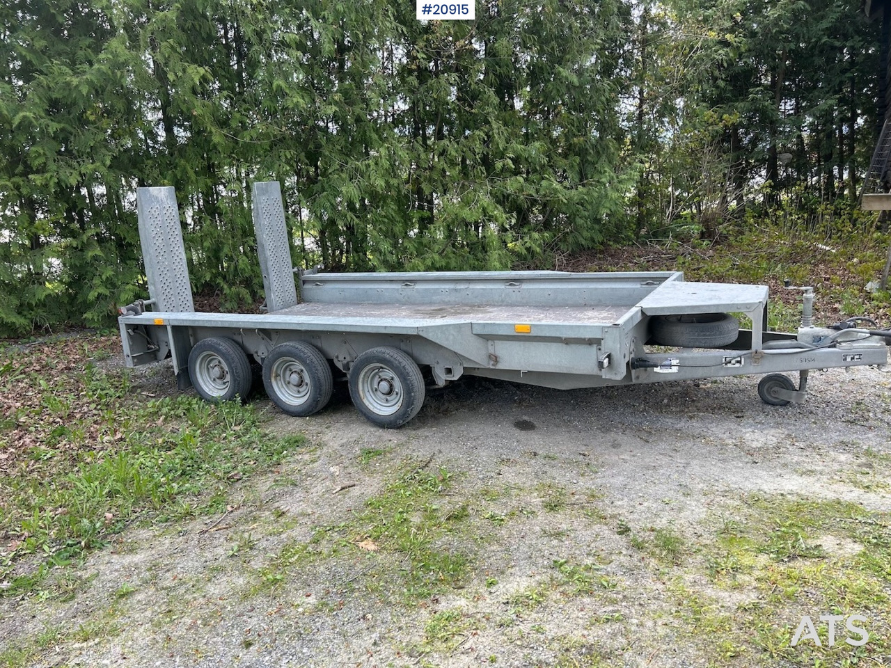 Ifor Williams Maskinhenger - Madal platvorm järelhaagis: pilt 3 Ifor Williams Maskinhenger - Madal platvorm järelhaagis: pilt 3
