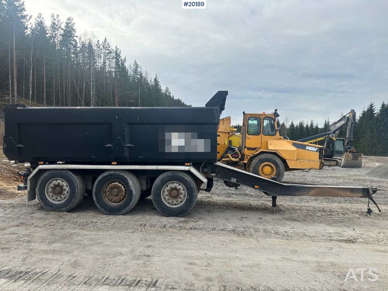 Istrail 3 Akslet Dumperkjerre - Kalluri järelhaagis: pilt 2 Istrail 3 Akslet Dumperkjerre - Kalluri järelhaagis: pilt 2
