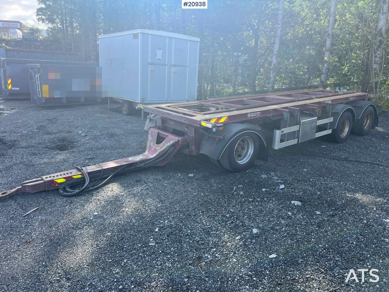 Istrail 3 akslet krokslep - Multilift/ Liftdumper haagis: pilt 5 Istrail 3 akslet krokslep - Multilift/ Liftdumper haagis: pilt 5