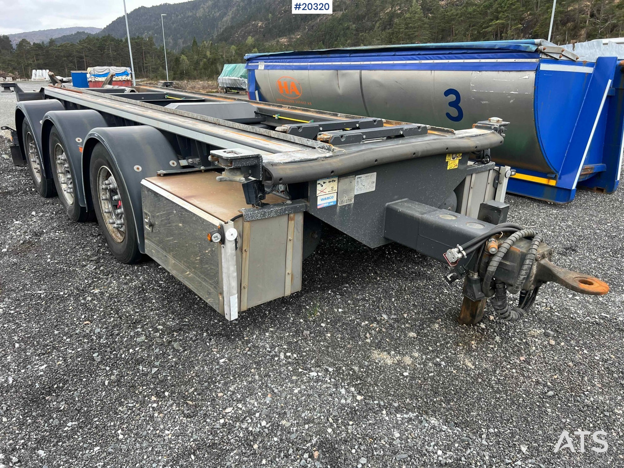 Istrail Krok kjerre - Multilift/ Liftdumper haagis: pilt 1 Istrail Krok kjerre - Multilift/ Liftdumper haagis: pilt 1