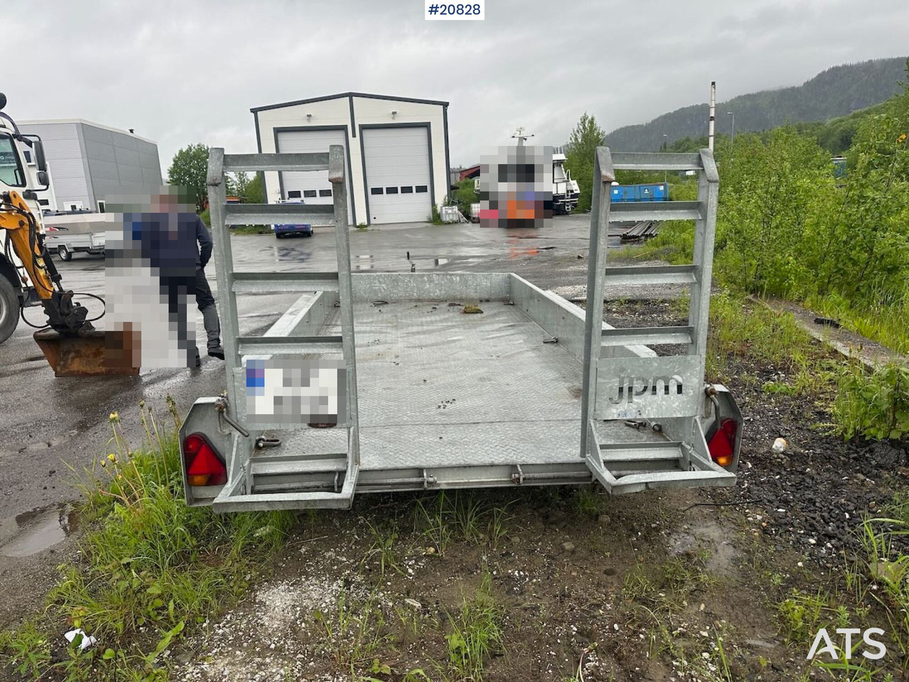 JPM Maskinhenger - Madal platvorm järelhaagis: pilt 4 JPM Maskinhenger - Madal platvorm järelhaagis: pilt 4