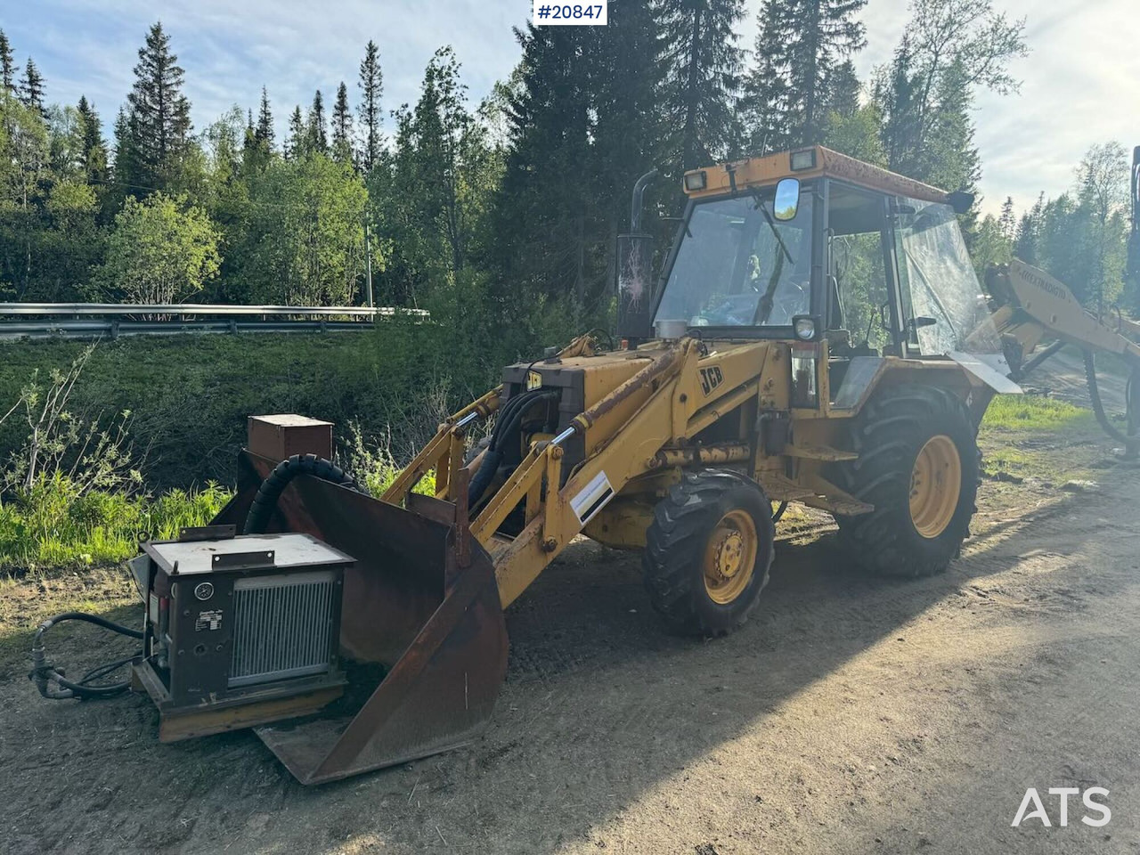 Ekskavaator-laadur Jcb Traktorgraver: pilt 5