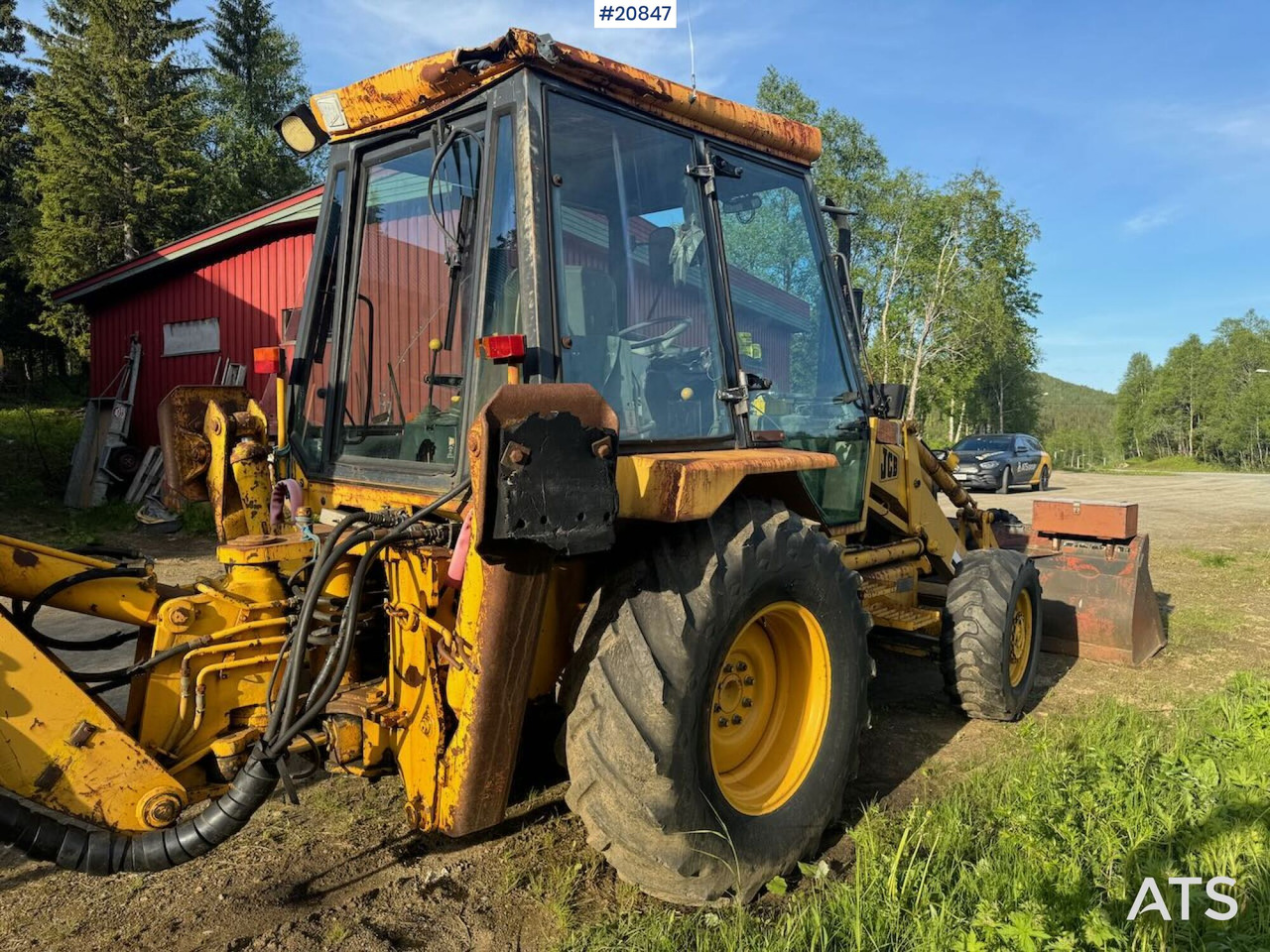 Ekskavaator-laadur Jcb Traktorgraver: pilt 9