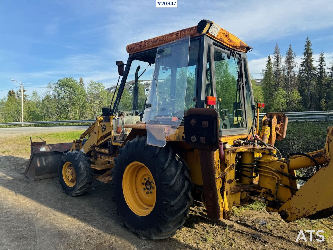 Ekskavaator-laadur Jcb Traktorgraver: pilt 11
