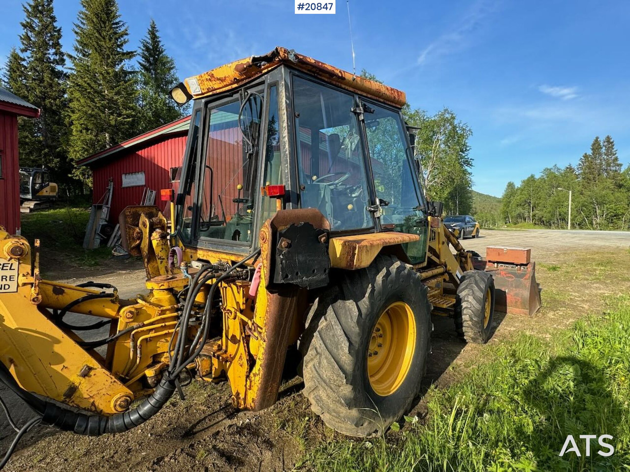 Ekskavaator-laadur Jcb Traktorgraver: pilt 27