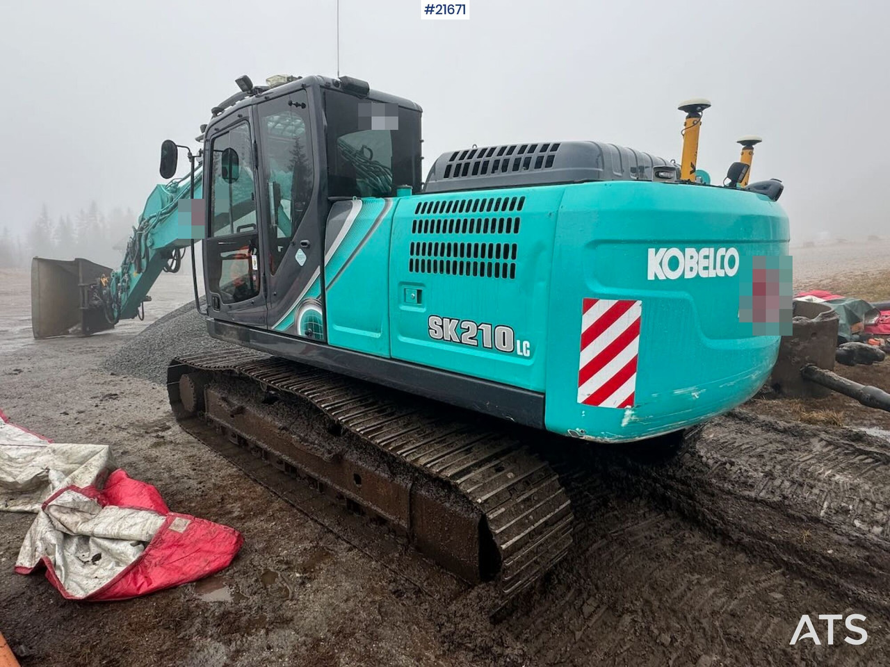 Kobelco SK210LC-10 Beltegraver m/ pusseskuffe, tilt og GPS - Lintekskavaator: pilt 5 Kobelco SK210LC-10 Beltegraver m/ pusseskuffe, tilt og GPS - Lintekskavaator: pilt 5
